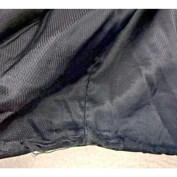 Johnston & Murphy Mens Double Collar Leather Jacket‎ Size 42 Two Tone